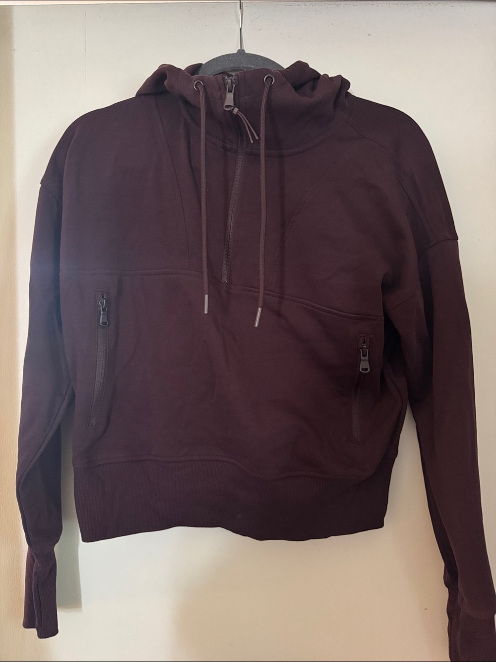 Old Navy Active Women's Hooded Pullover Sweater - Deep Wine